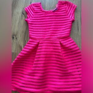 Girls fuchsia pink dress sz 7/8 by Children’s Place